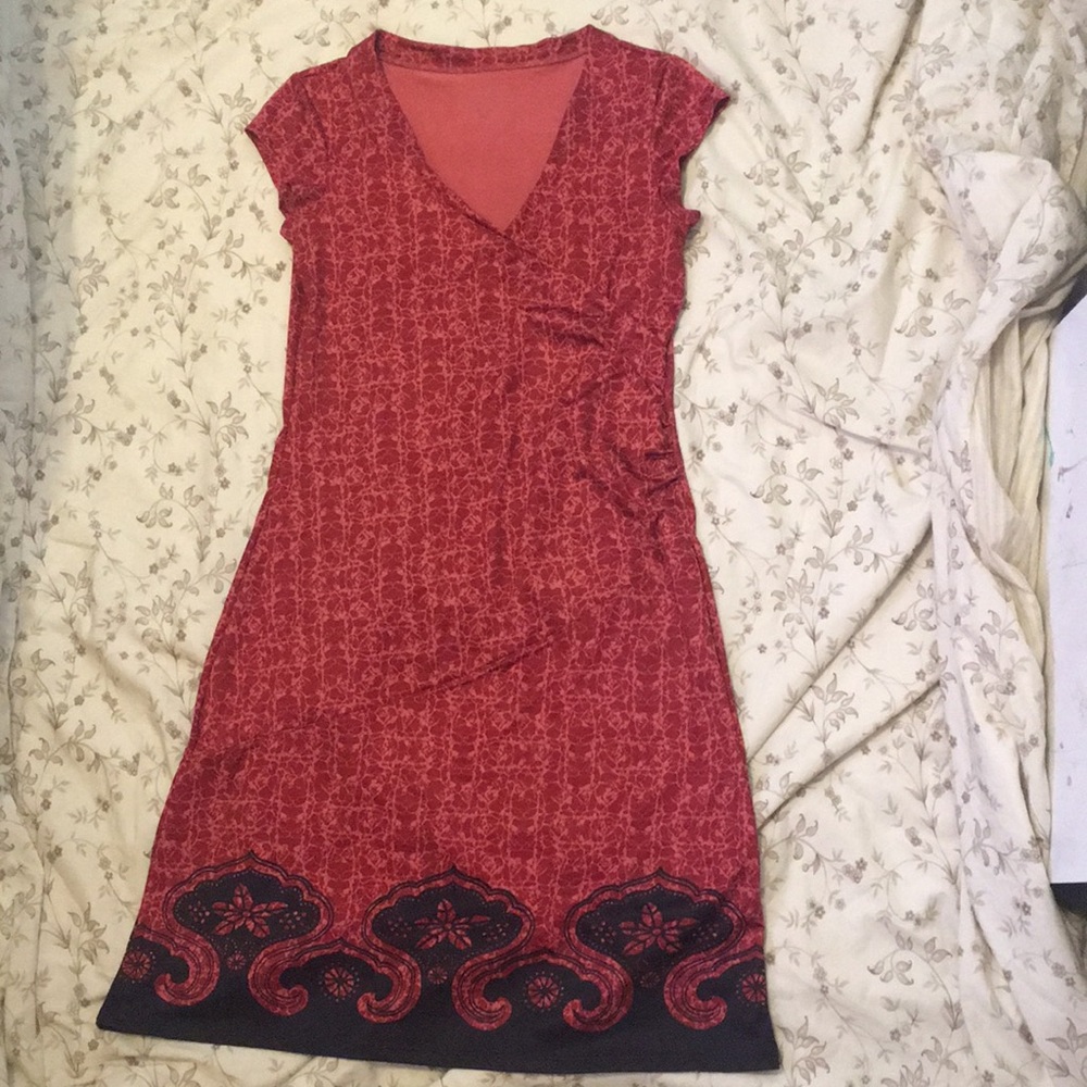 Athleta Nectar Faux Wrap Dress